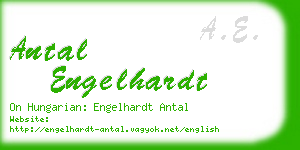 antal engelhardt business card